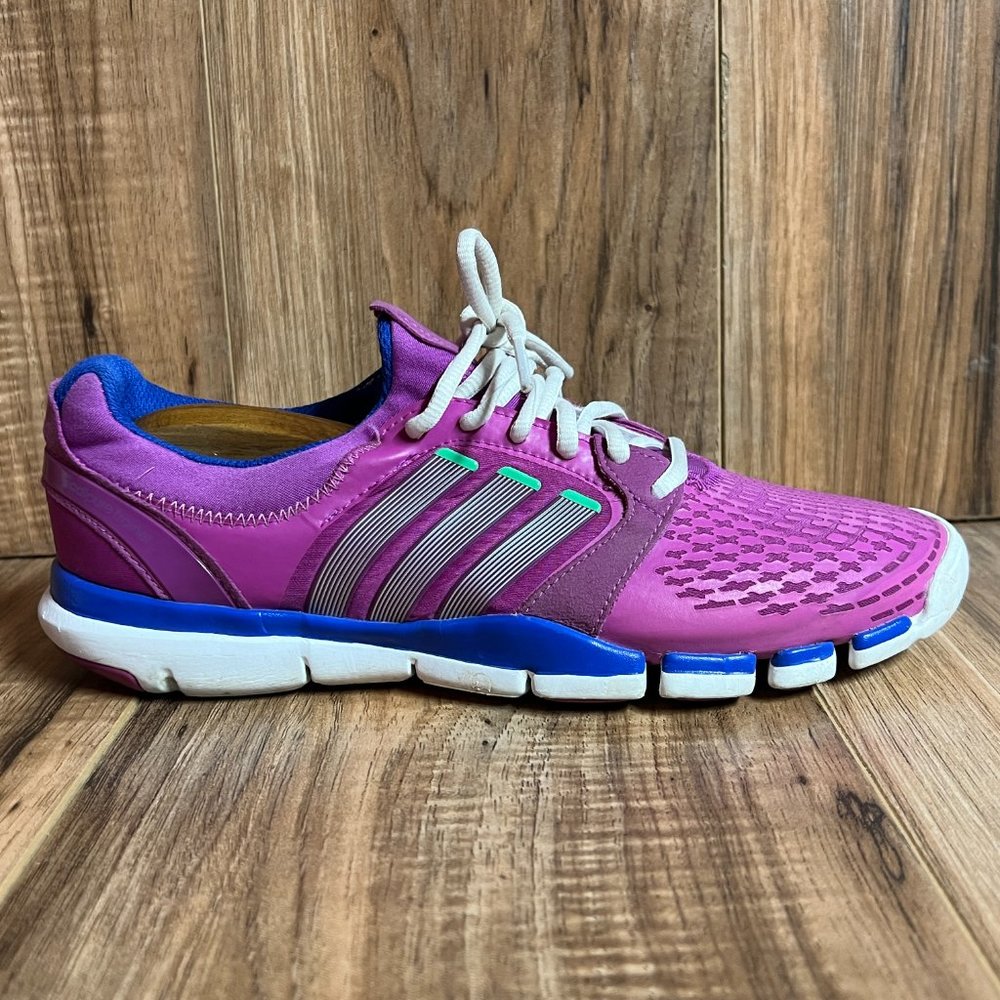 Adidas Adipure TR 360 Womens Running Shoes Purple Blue Trainers Q20514 Size 9